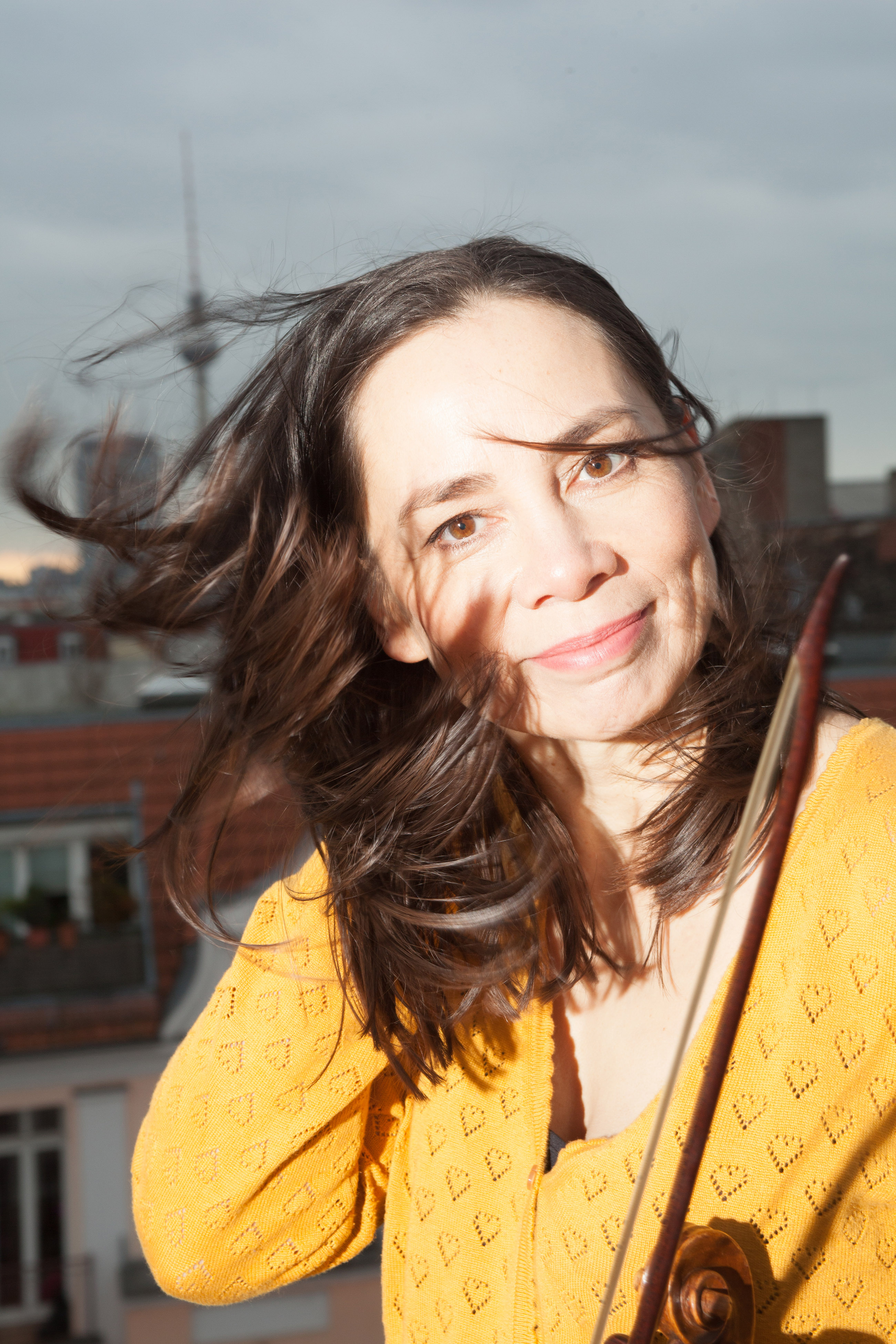 Catherine Aglibut, Barockgeigerin und Gründerin von Music in Spirit